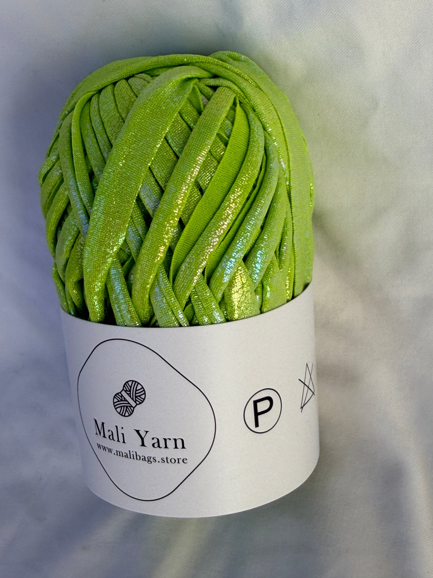 Lime Green Mermaid yarn