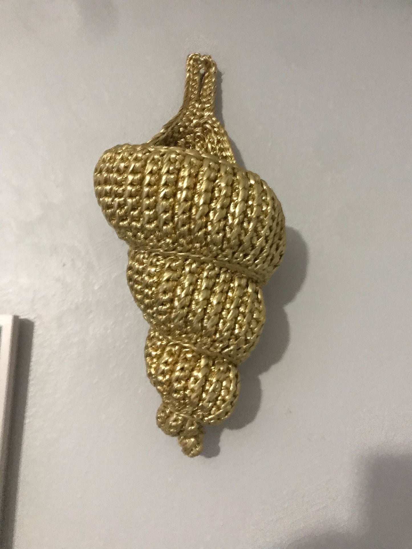 Ariel Gold cone shell premium yarn