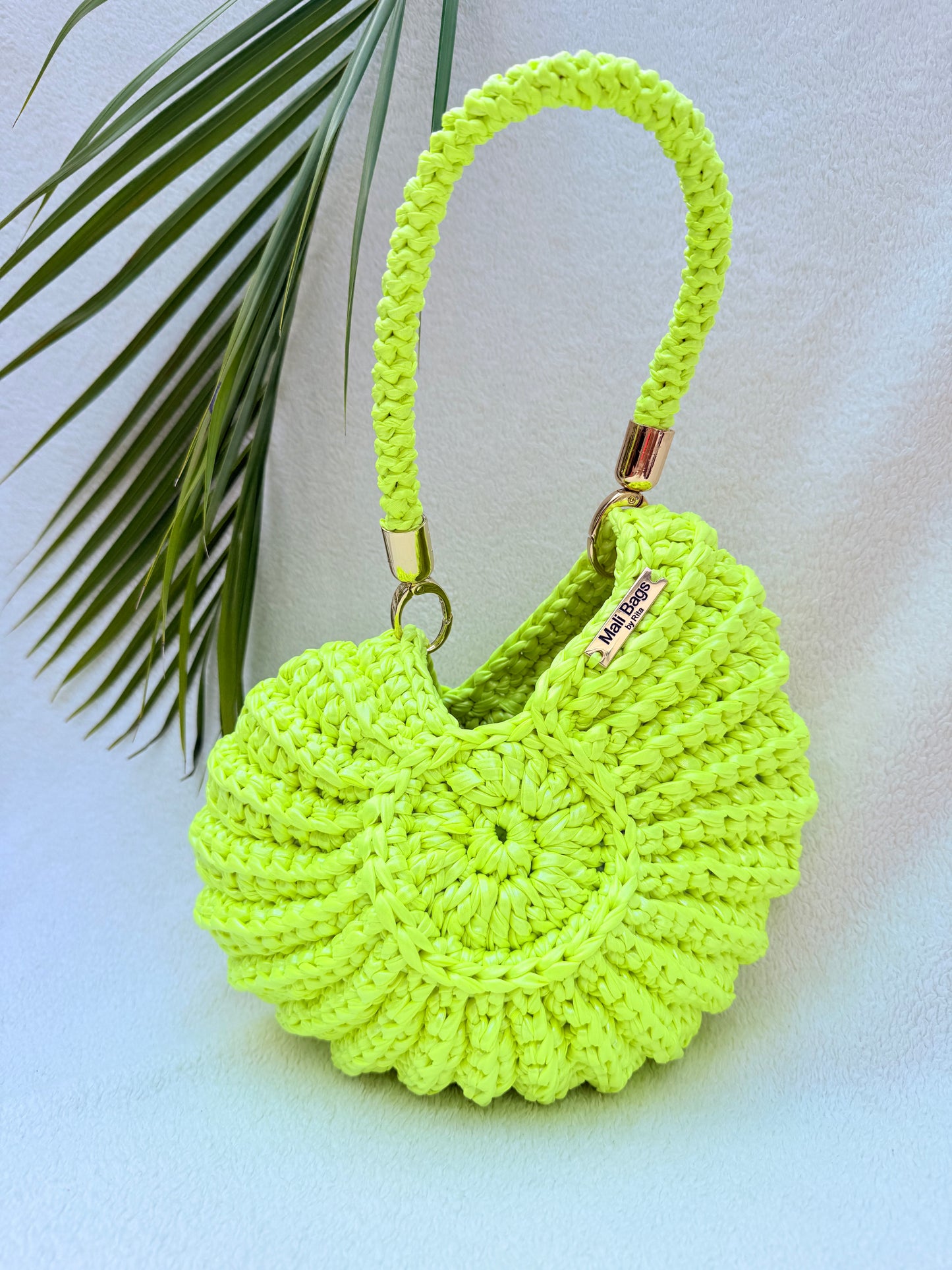 Ariel yellow neon premium yarn