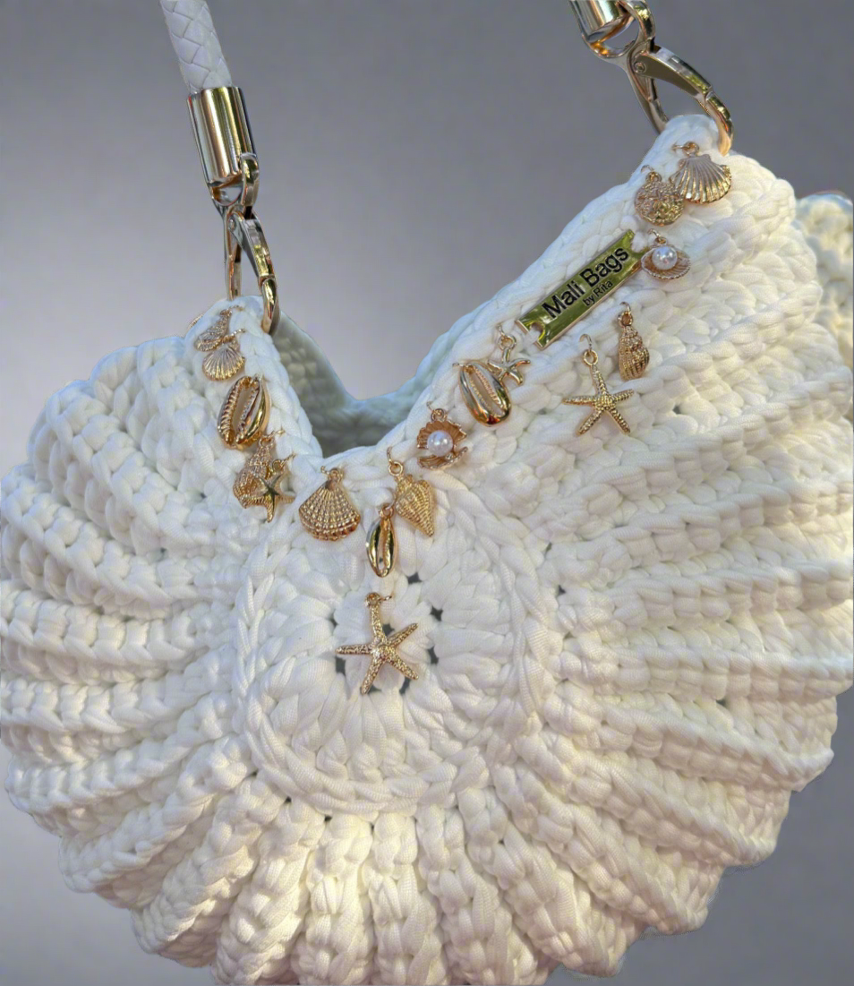 Gold Shells charms