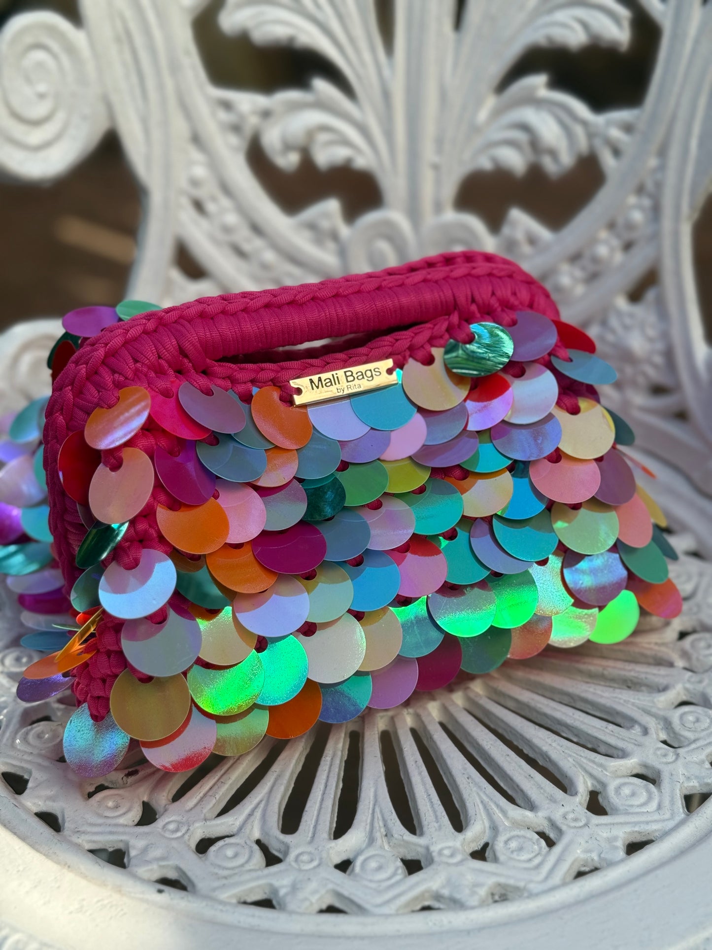 Alba multicolor mermaid clutch