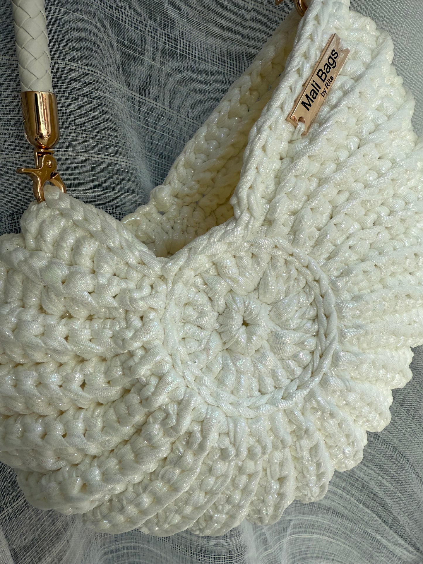 Ariel Round shell White Mermaid