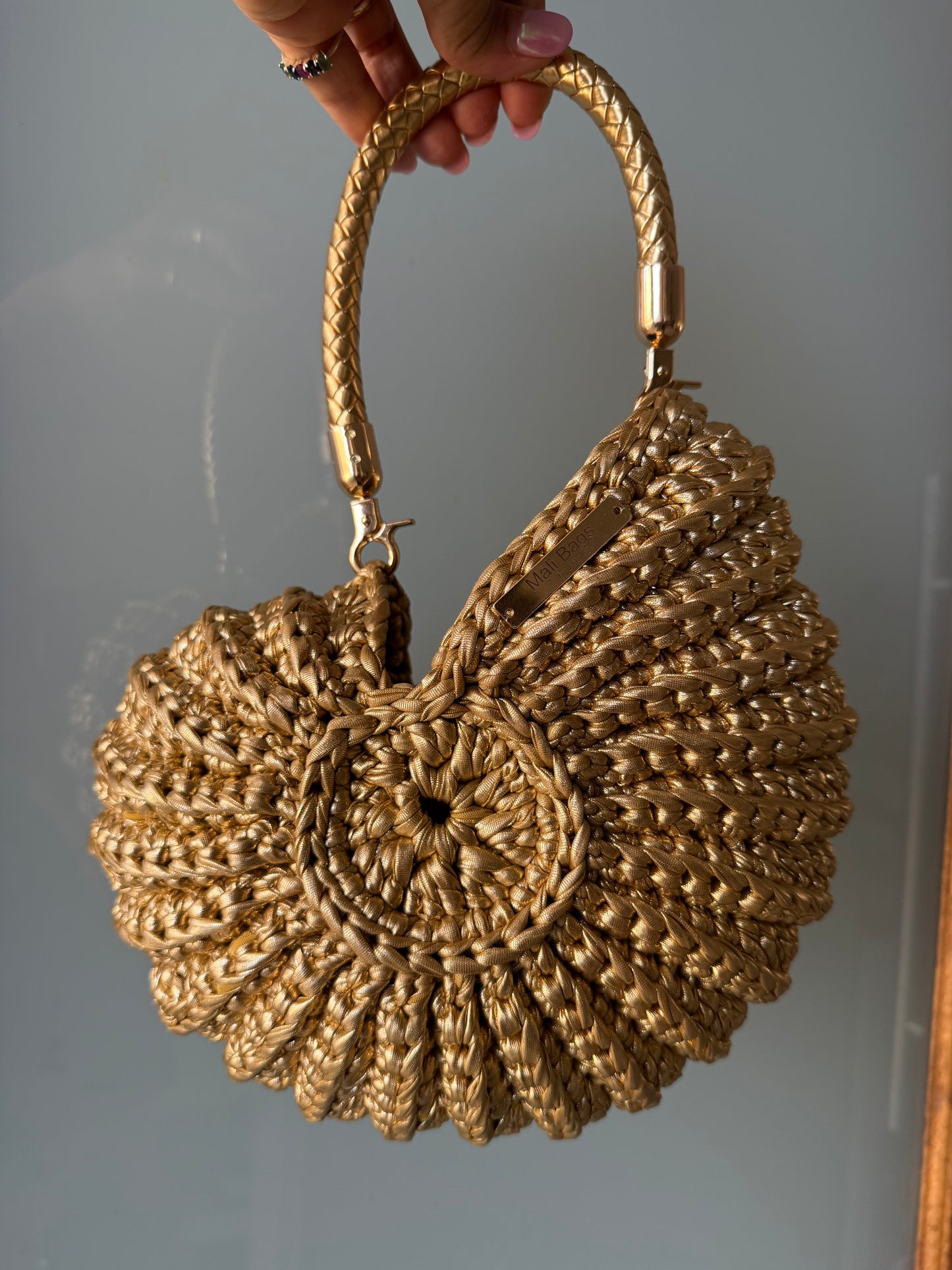 Ariel metallic gold premium yarn