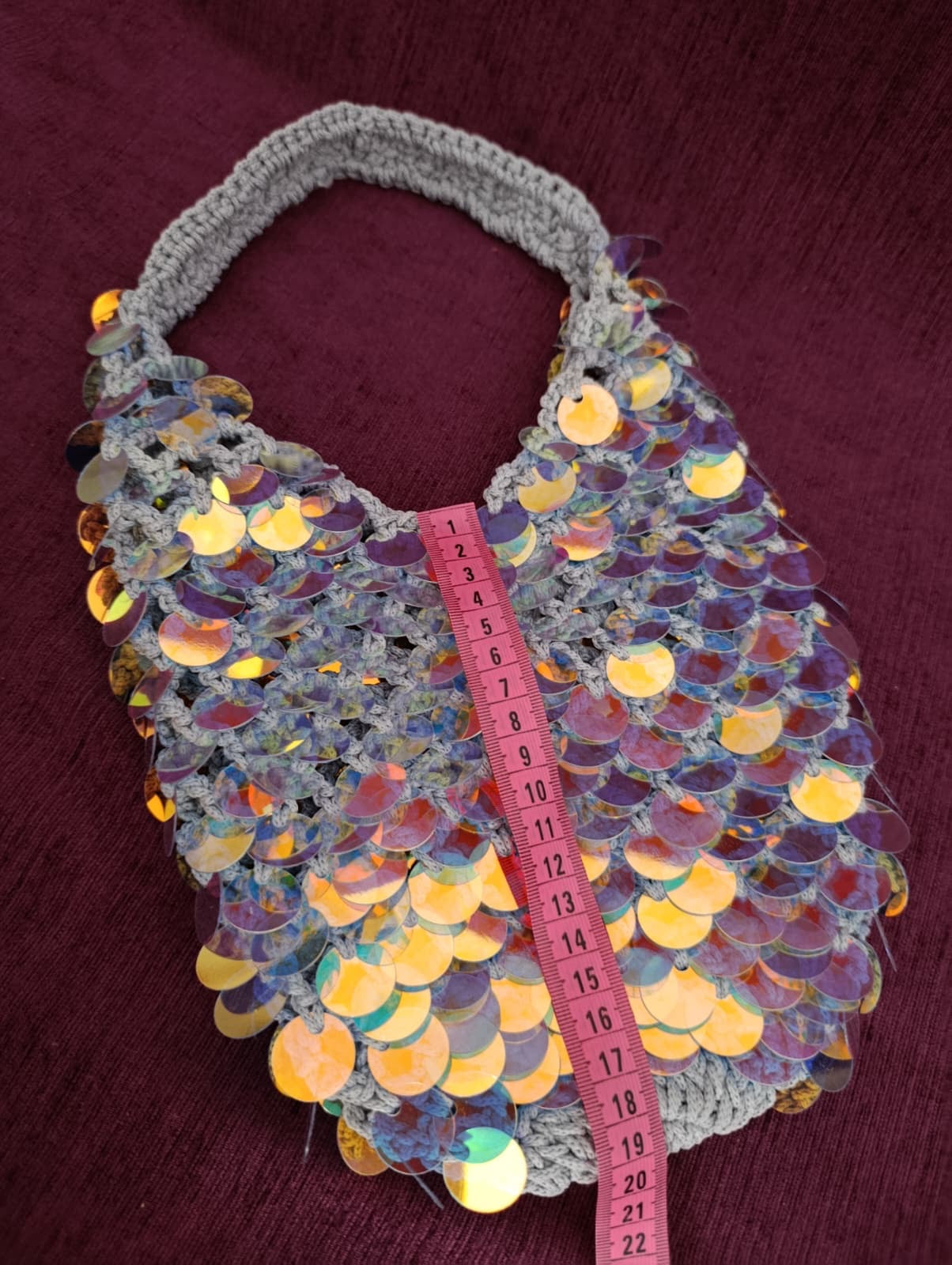 Angel sequins mermaid bag