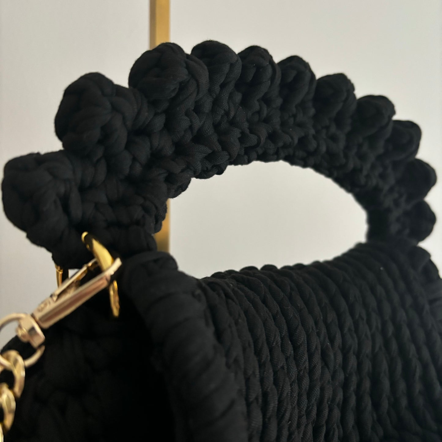 Chloe Popcorn black bag