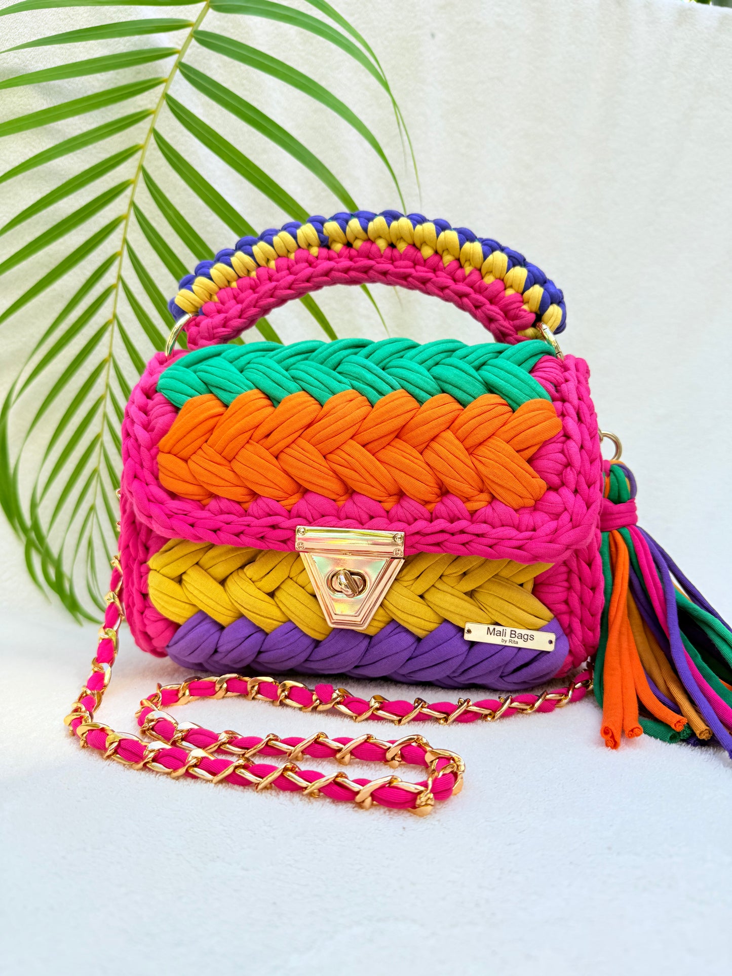Alice puff bag premium yarn