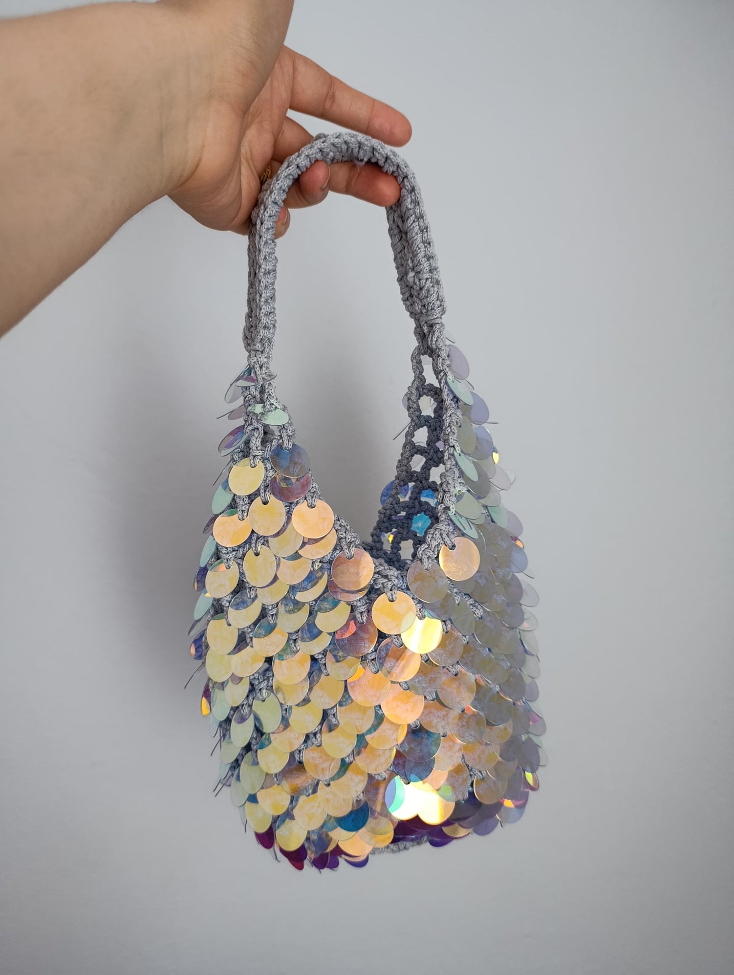 Angel sequins mermaid bag