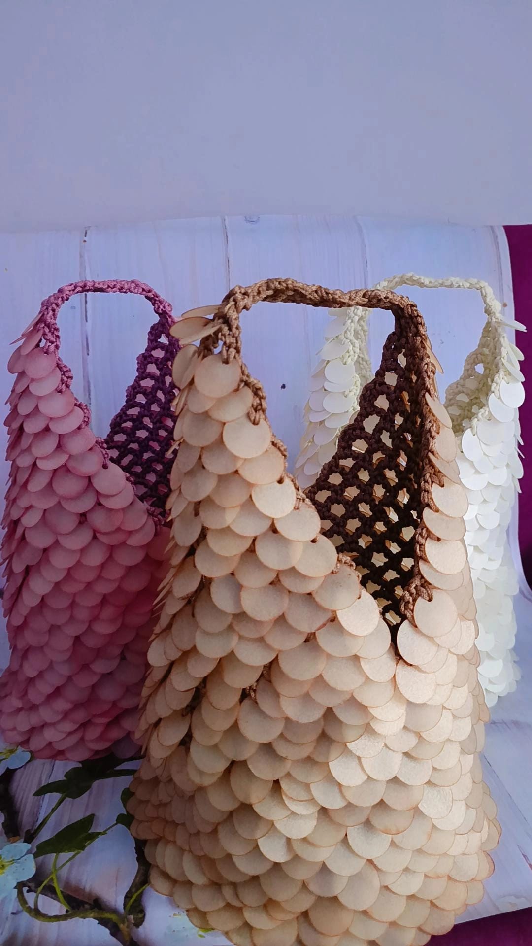 Zara Sequins Burgundy bag {Limited Edition}