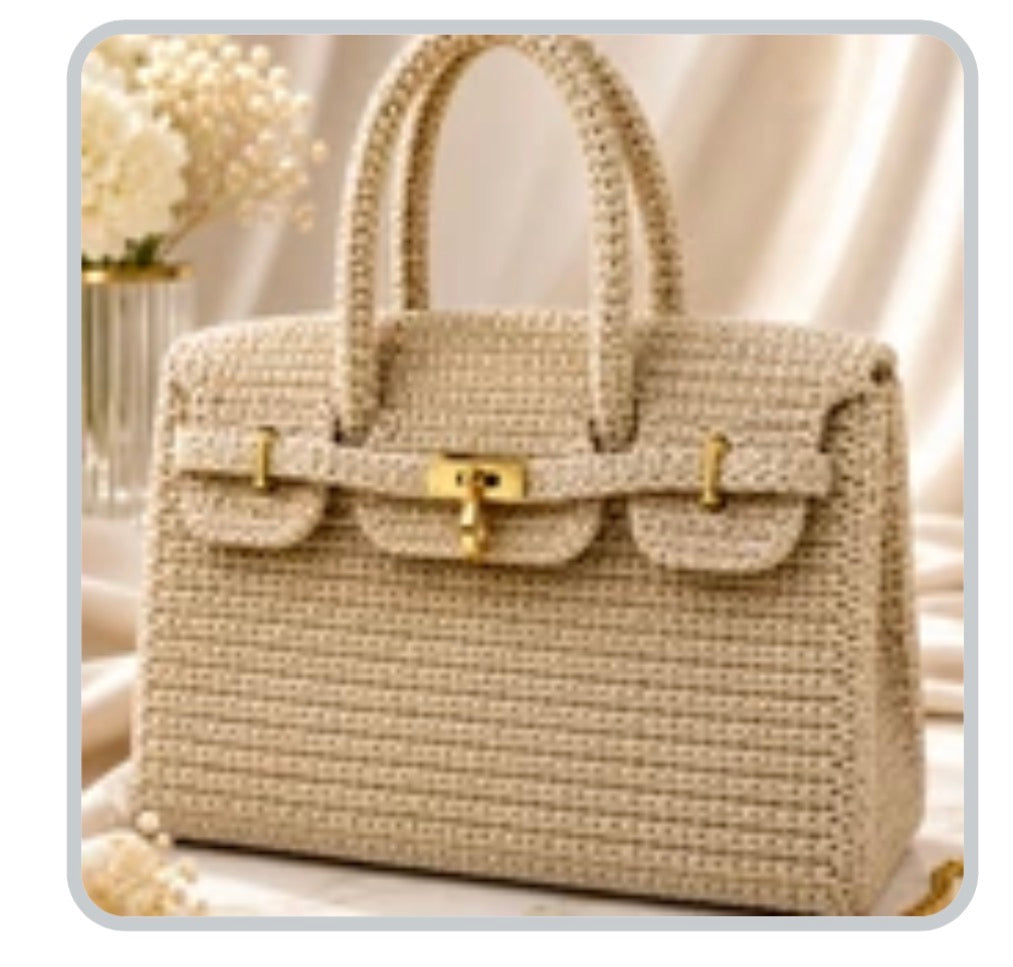 Mali Mirkin’Beige w/ gold glitter
