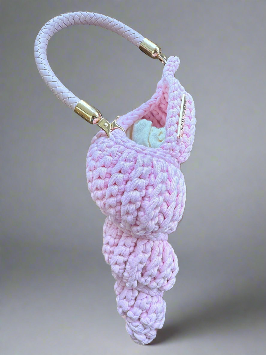 Mini Ariel pink cone shell