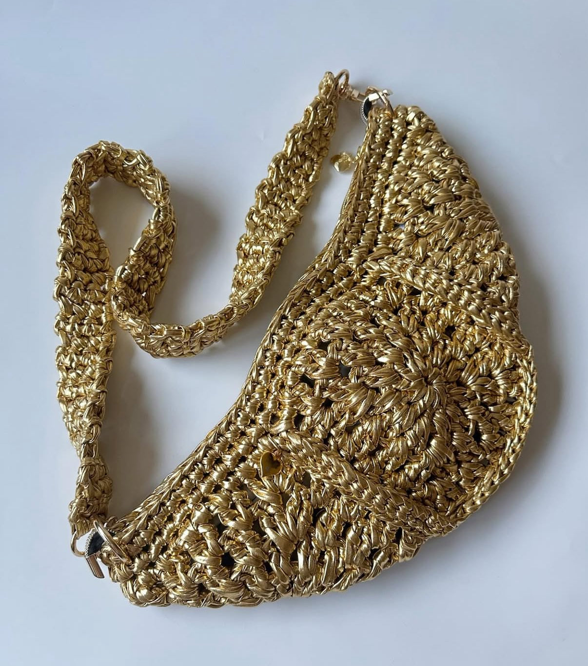 Luna shoulder bag in premium yarn