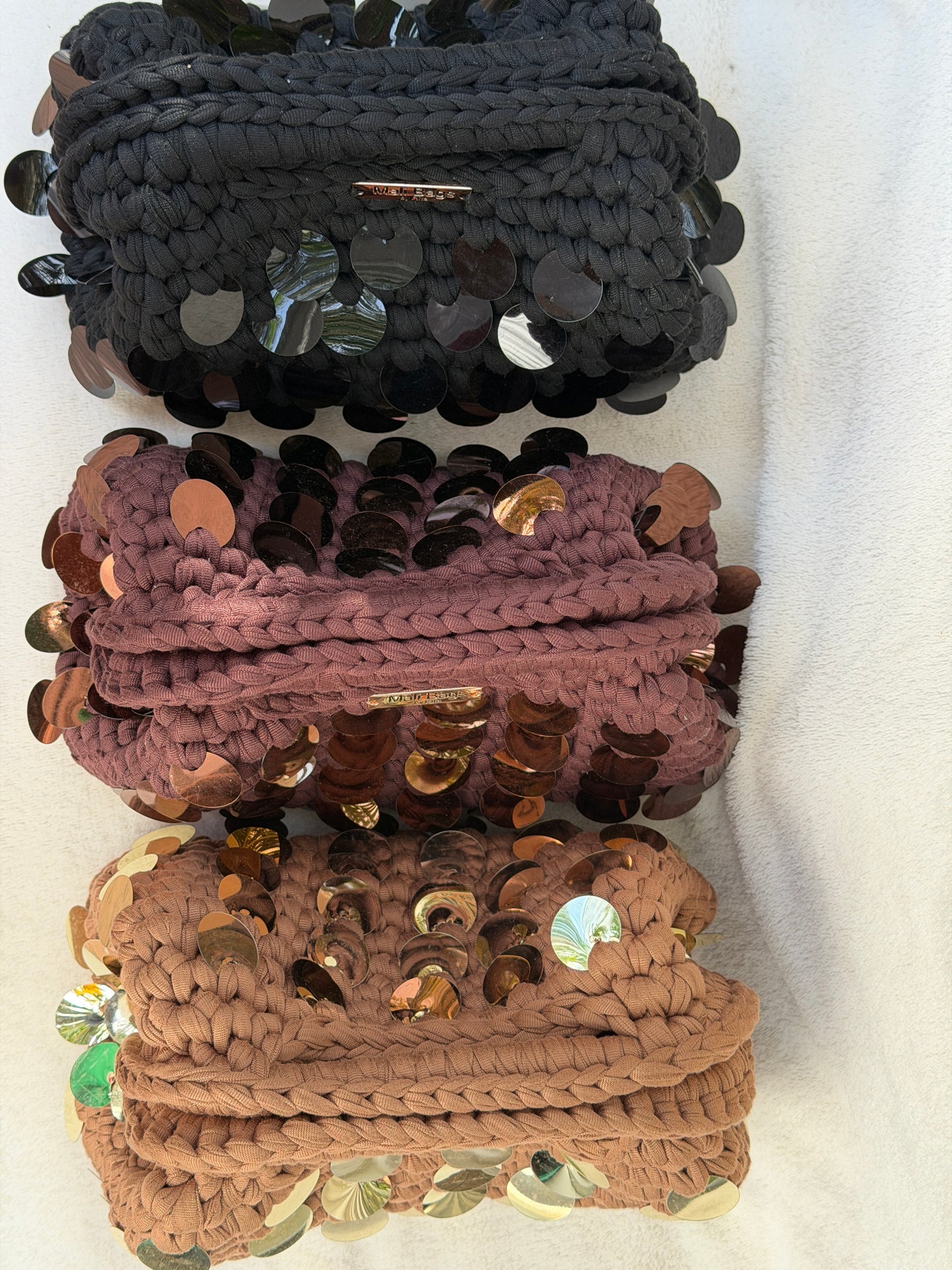 Alba Brown mermaid clutch