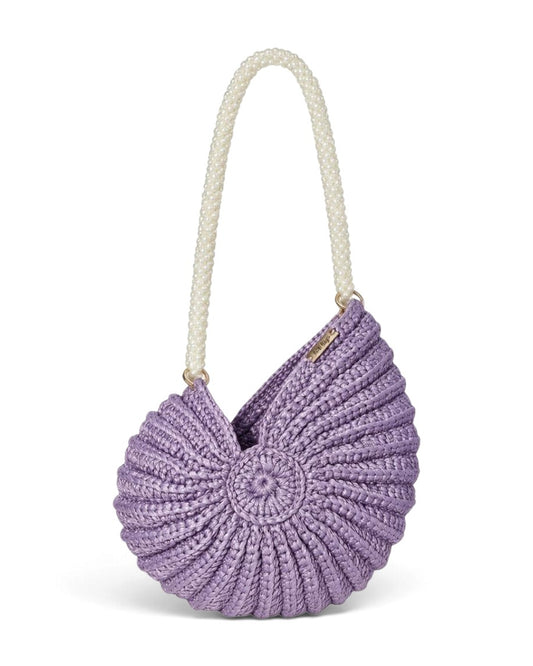 XXL Ariel Round Shell in Lilac Shimmery