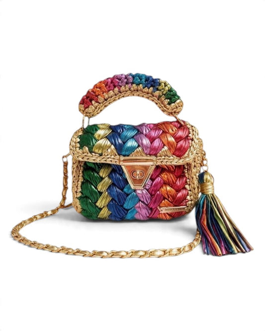 Metallic Coco Crochet in Rainbow 8