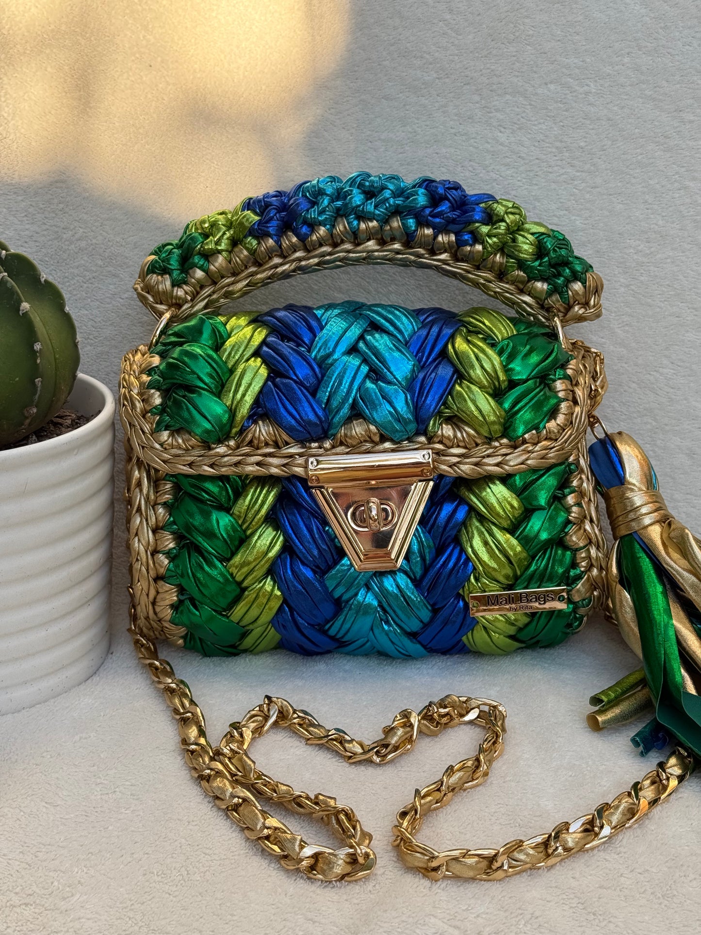 Priscilla greens&blues Premium Yarn