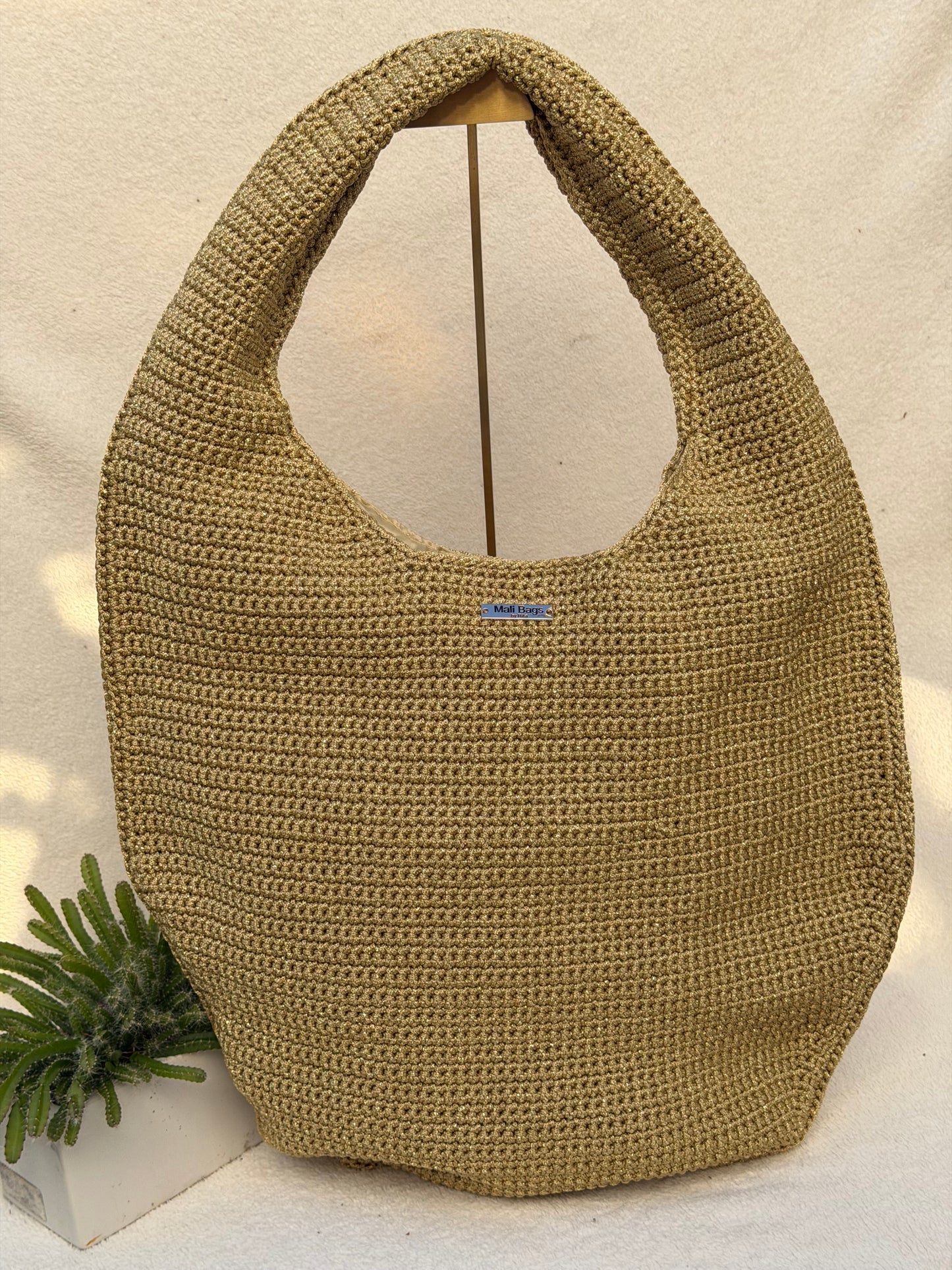 Sahara chunk bag XL Gold