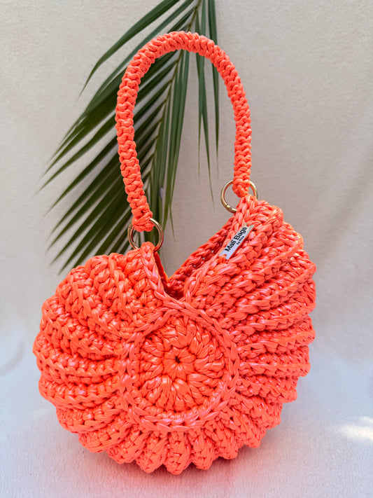 Ariel orange neon premium yarn