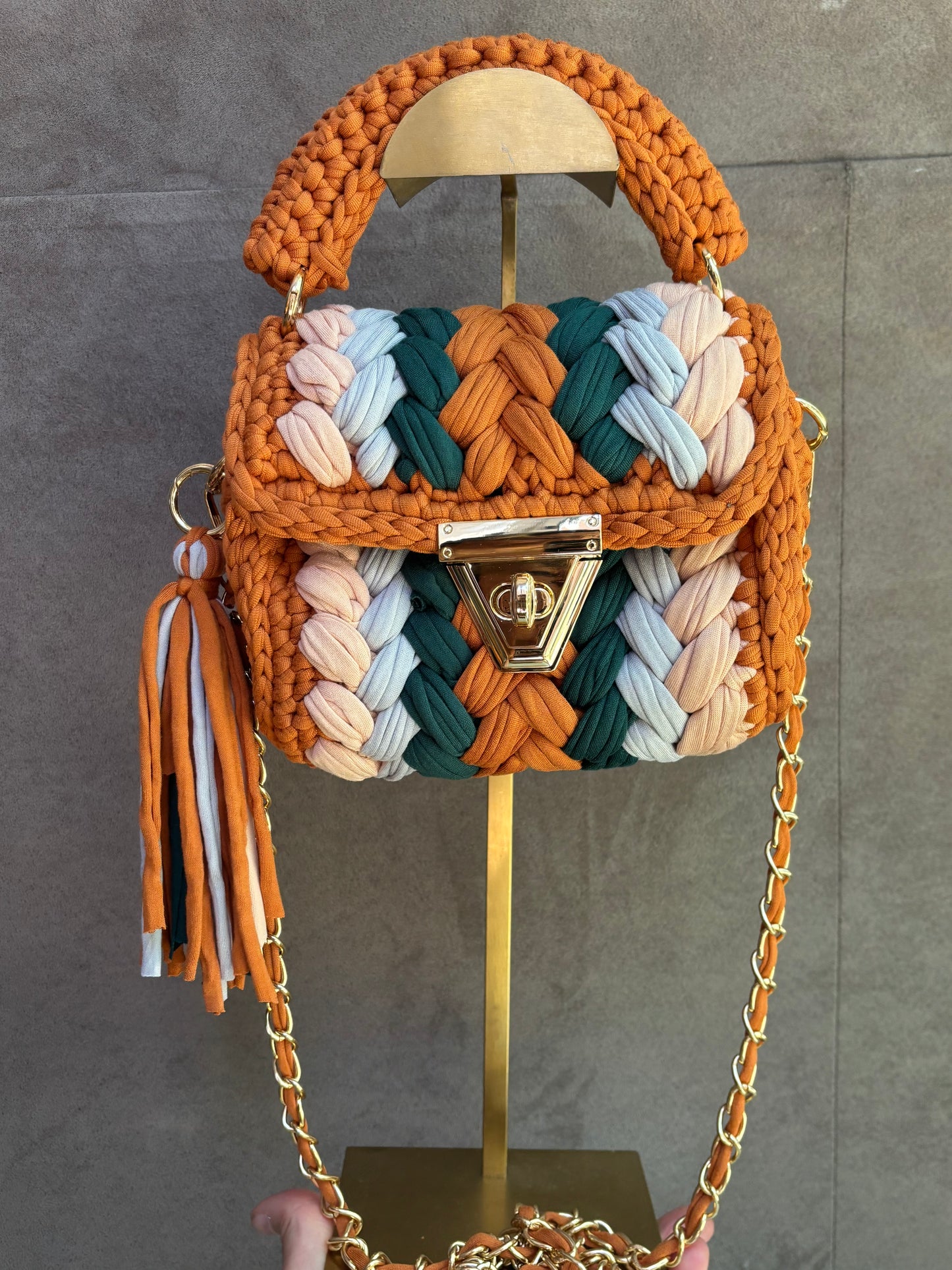 Katie puff bag