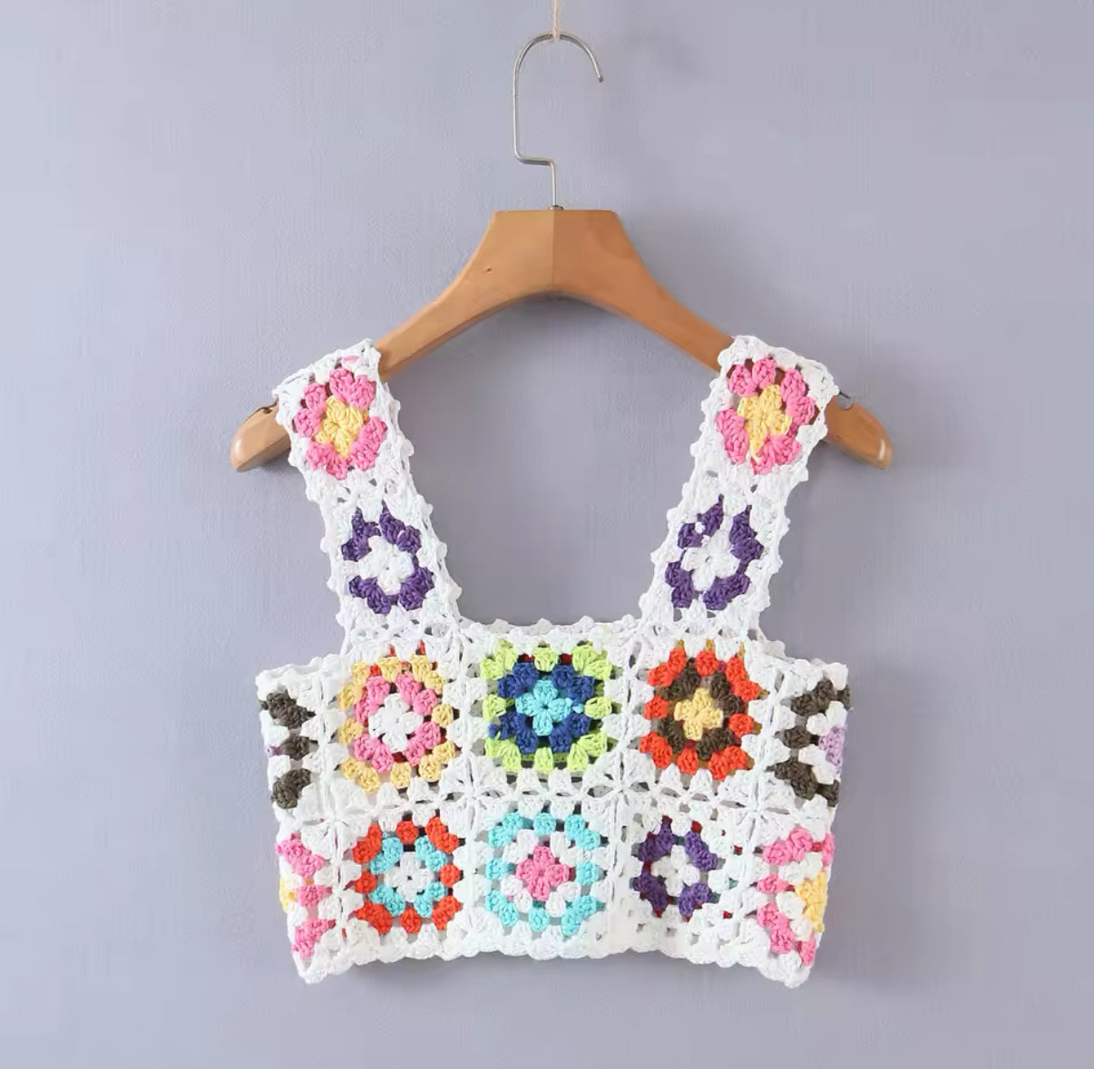 Nanny square crop top