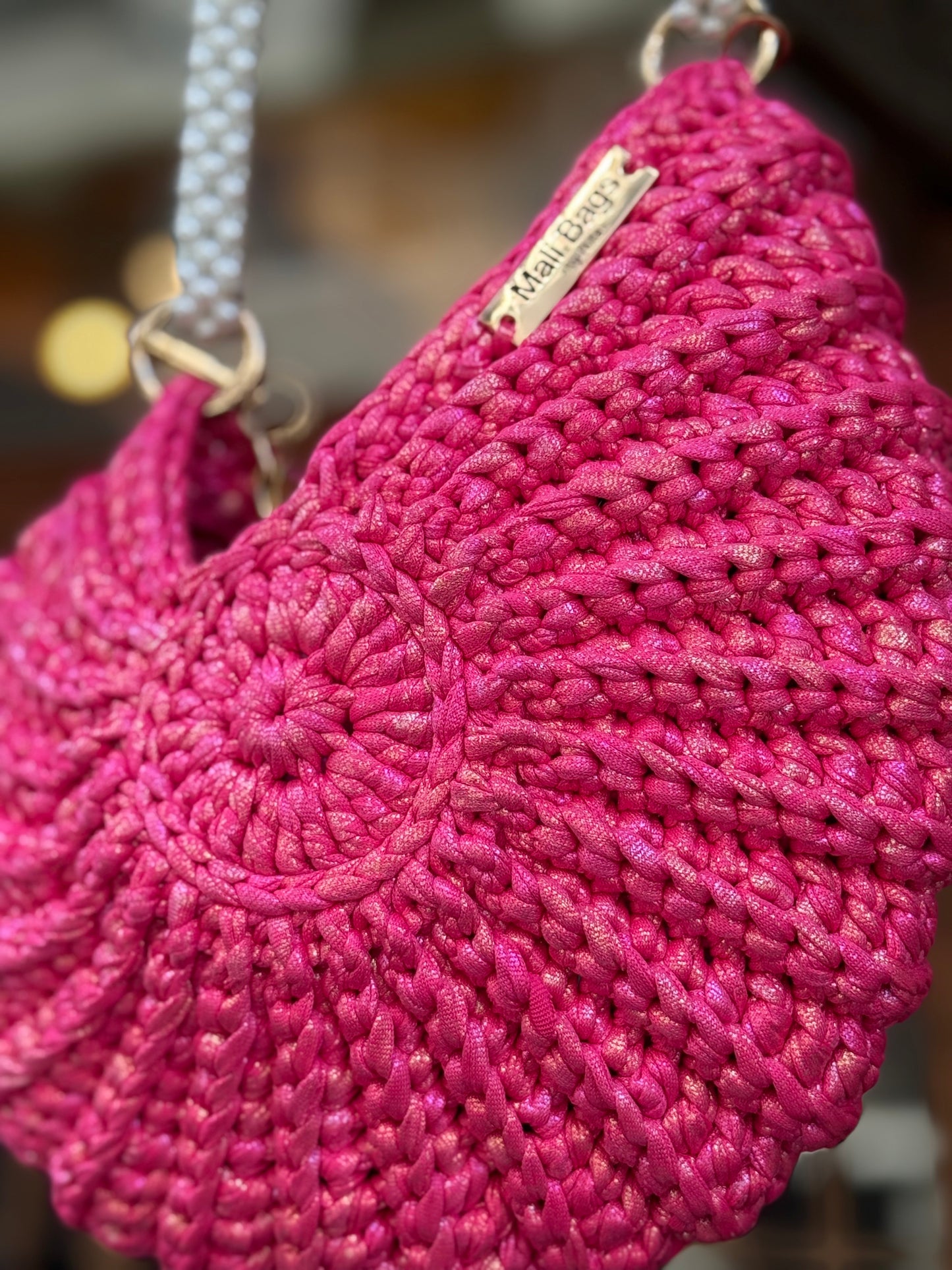 Ariel electric pink mermaid