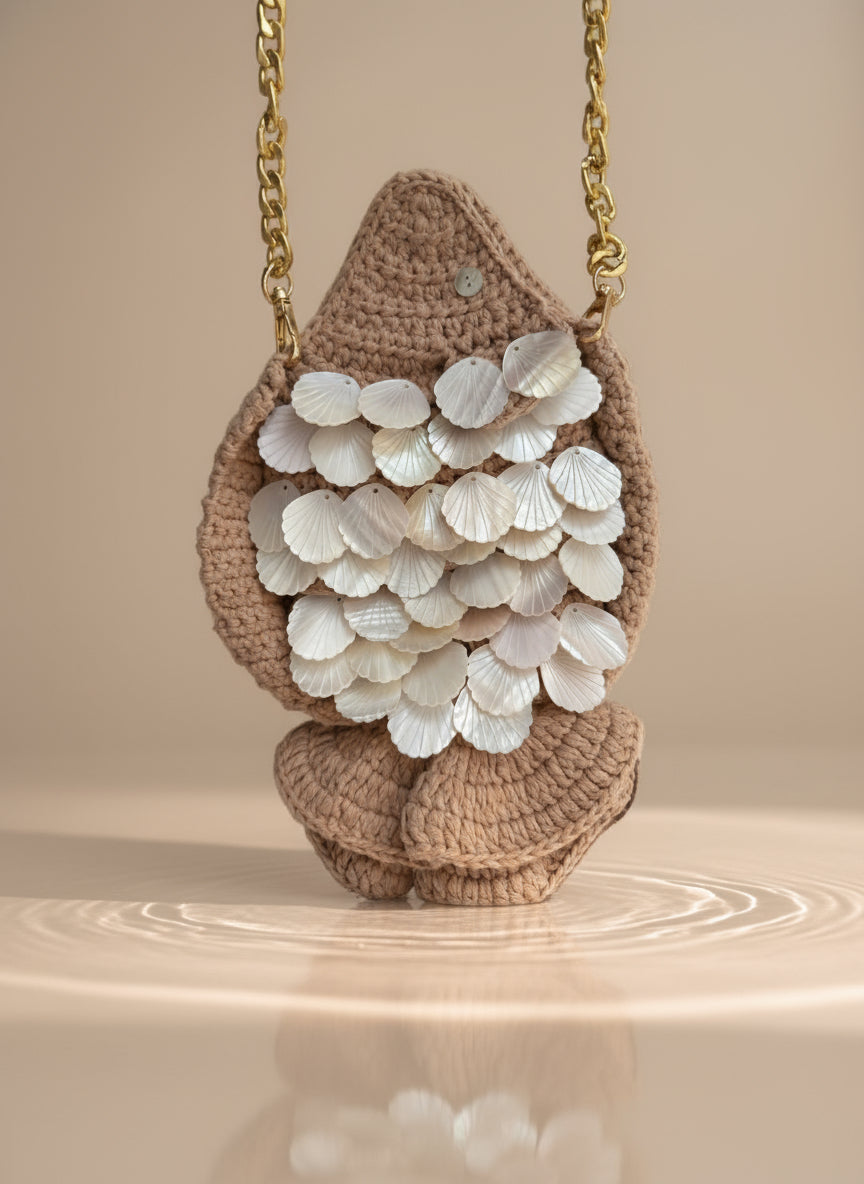 Fishy mermaid scales bag