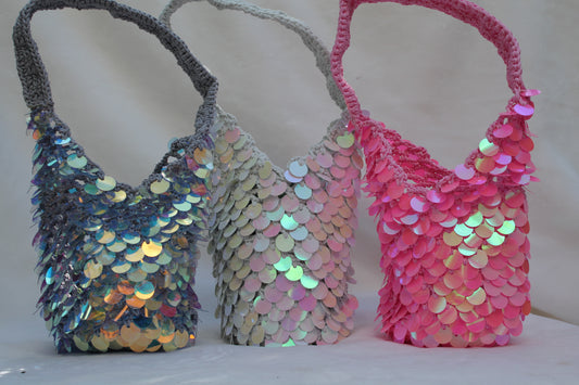 Angel sequins mermaid bag