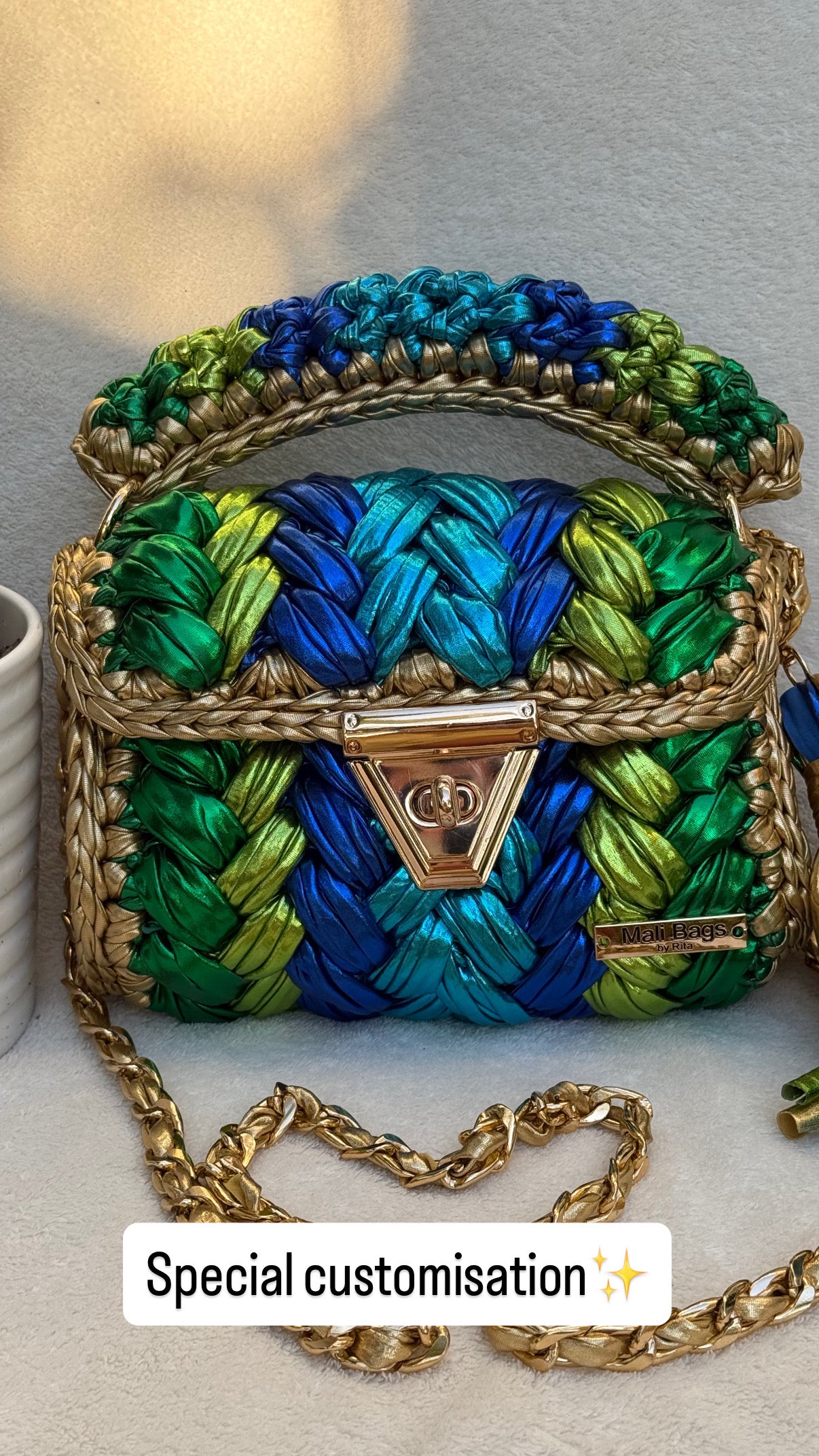 Priscilla greens&blues Premium Yarn