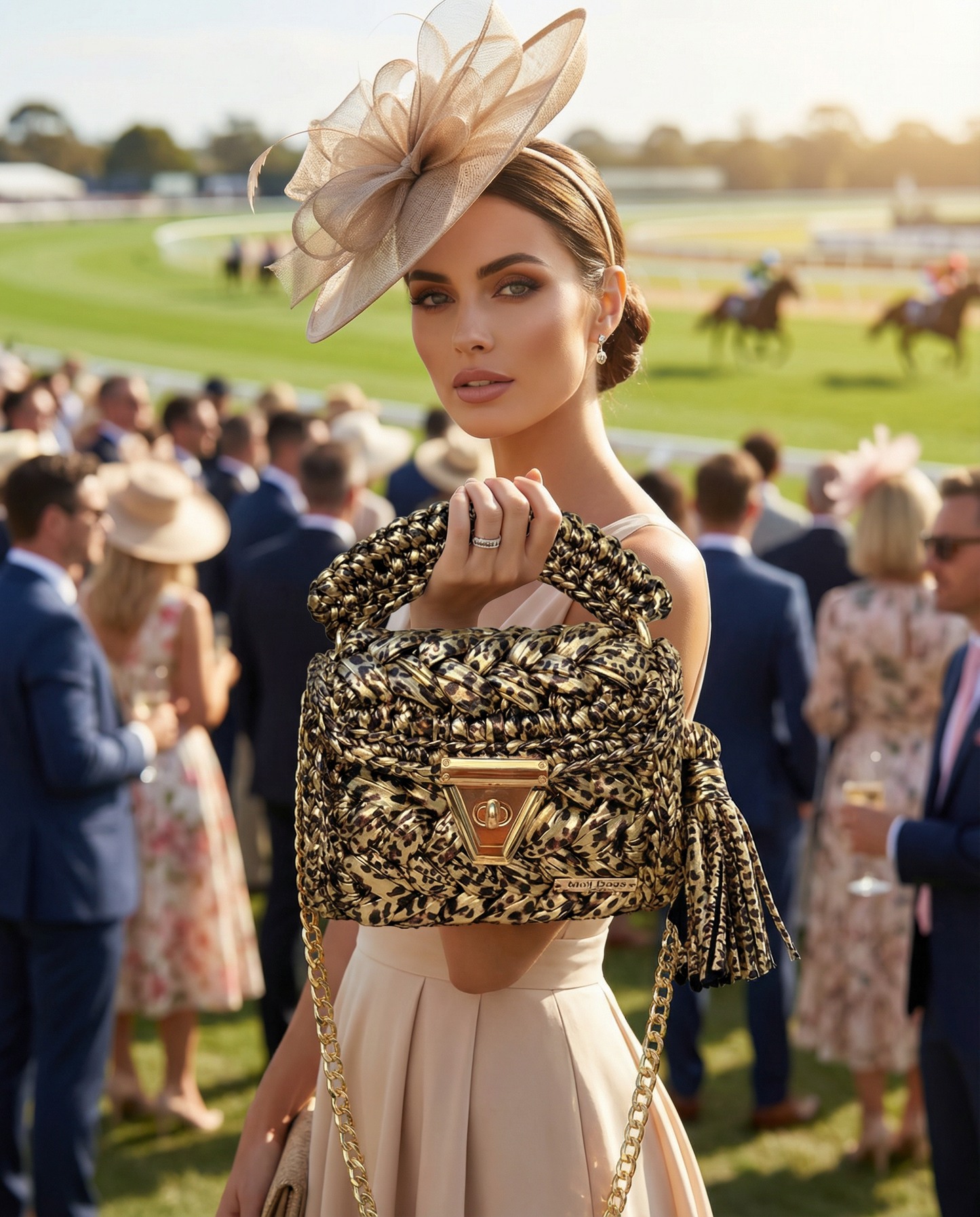 Isla Leopard metallic