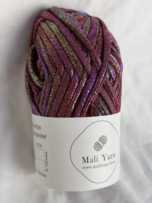 Burgundy Mermaid yarn