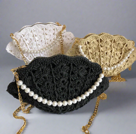 Arabella clam shell bag