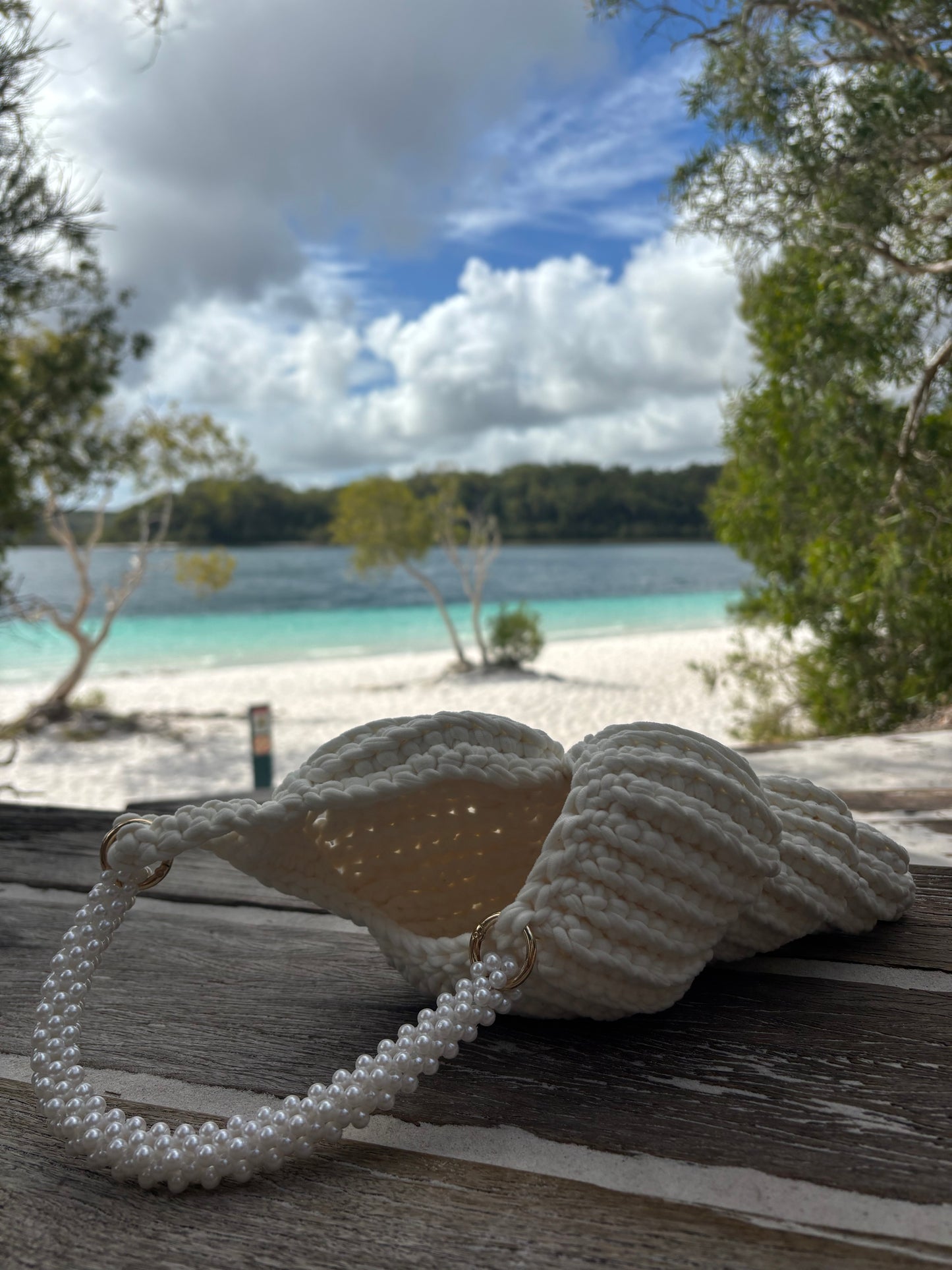 Ariel seashell bag