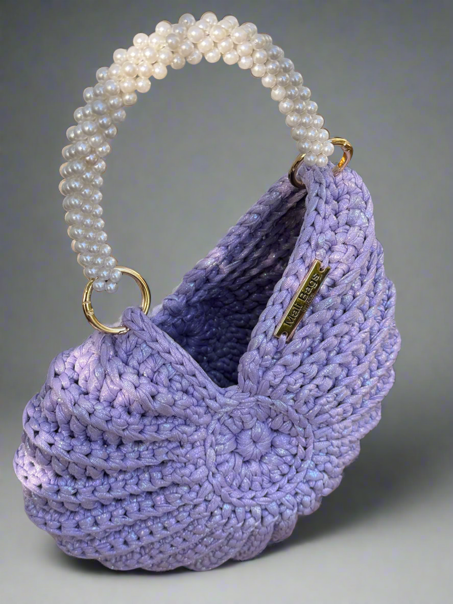 Ariel Round shell lilac mermaid