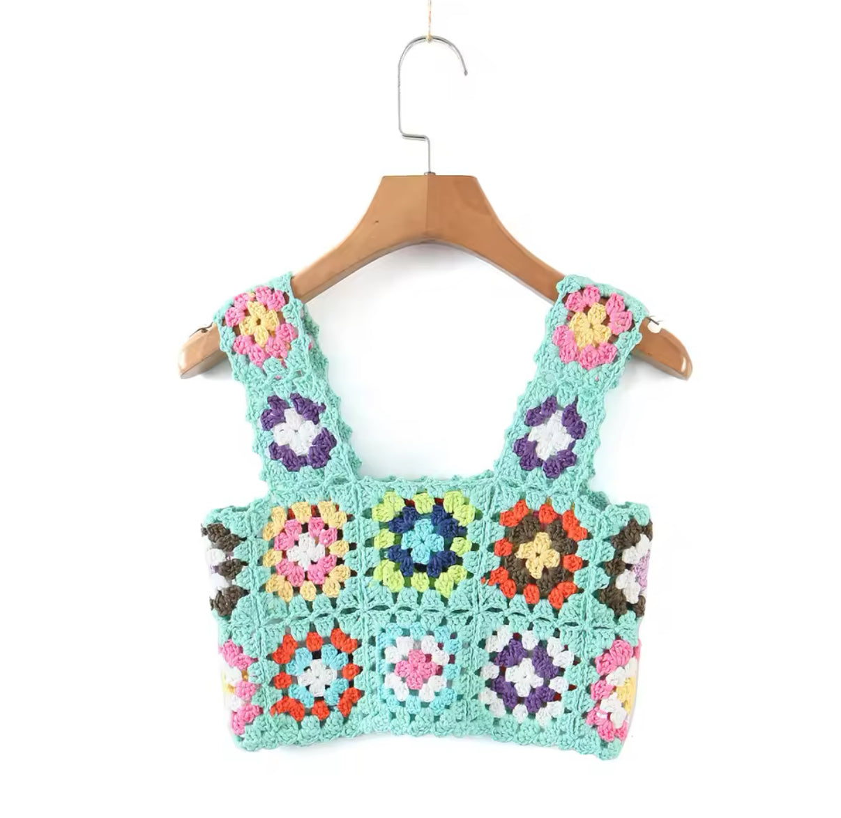 Nanny square crop top