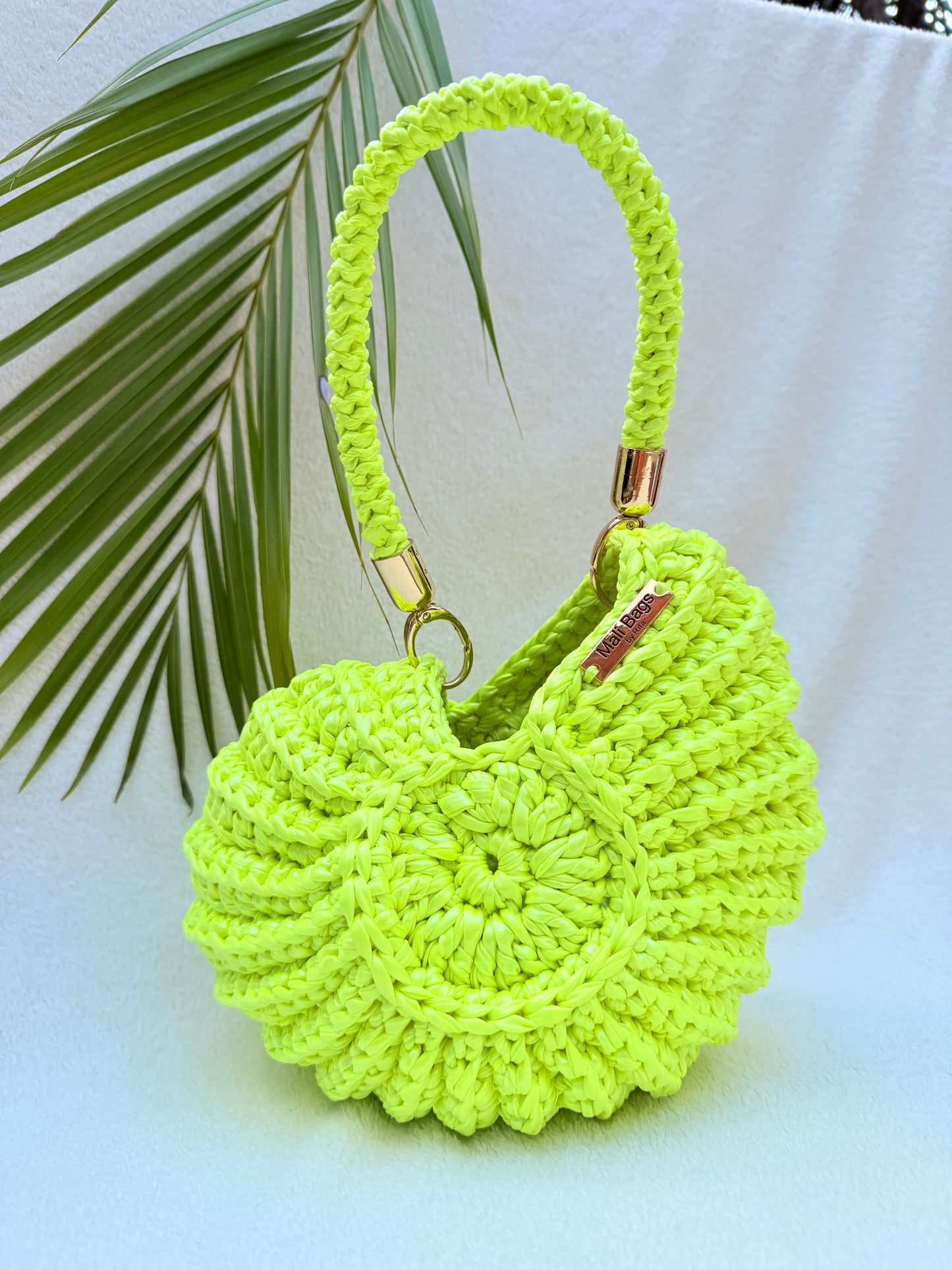 Ariel yellow neon premium yarn