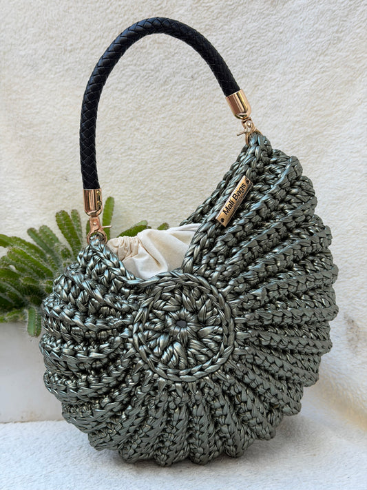Ariel Seashell metallic Khaki