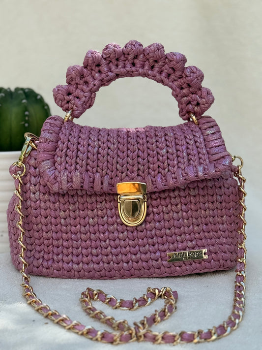 Chloe pink mermaid popcorn bag