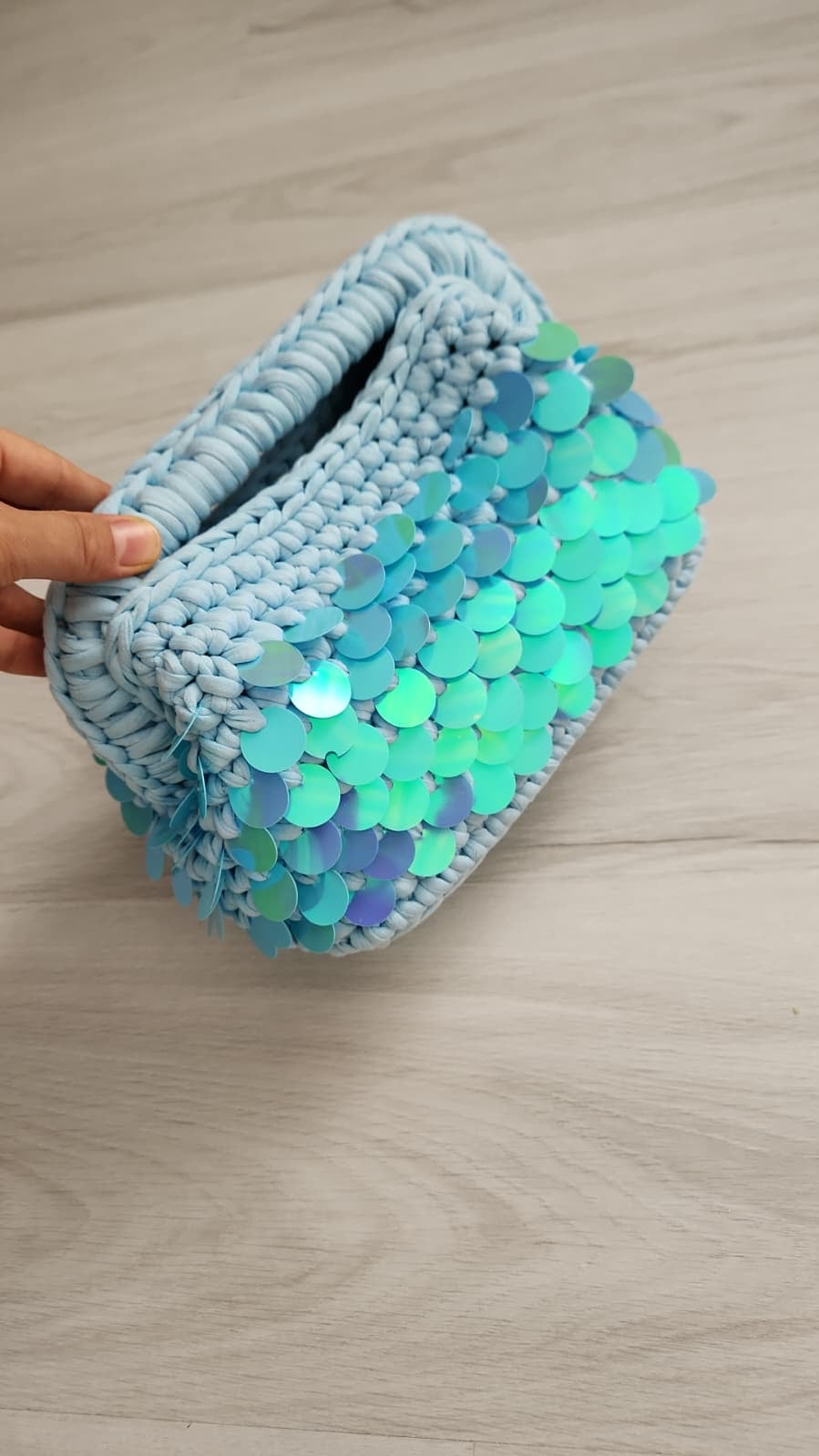 Alba Mermaid Clutch