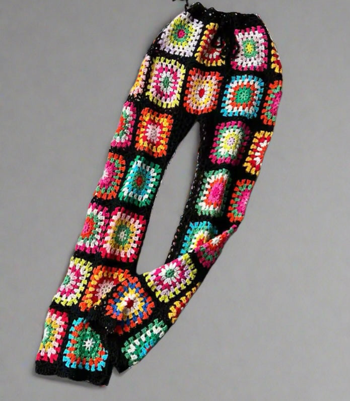 Granny square beach Pants