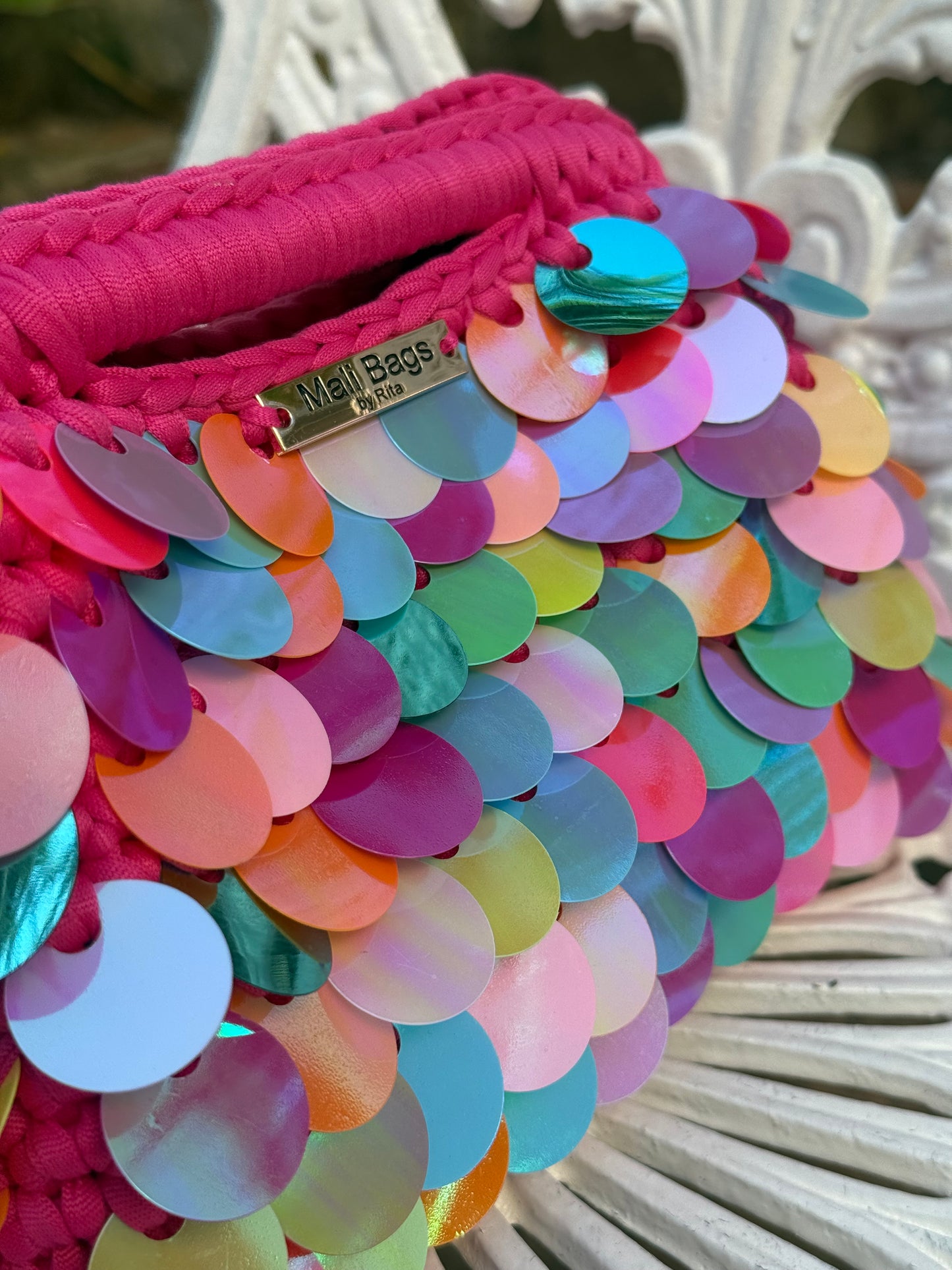 Alba multicolor mermaid clutch