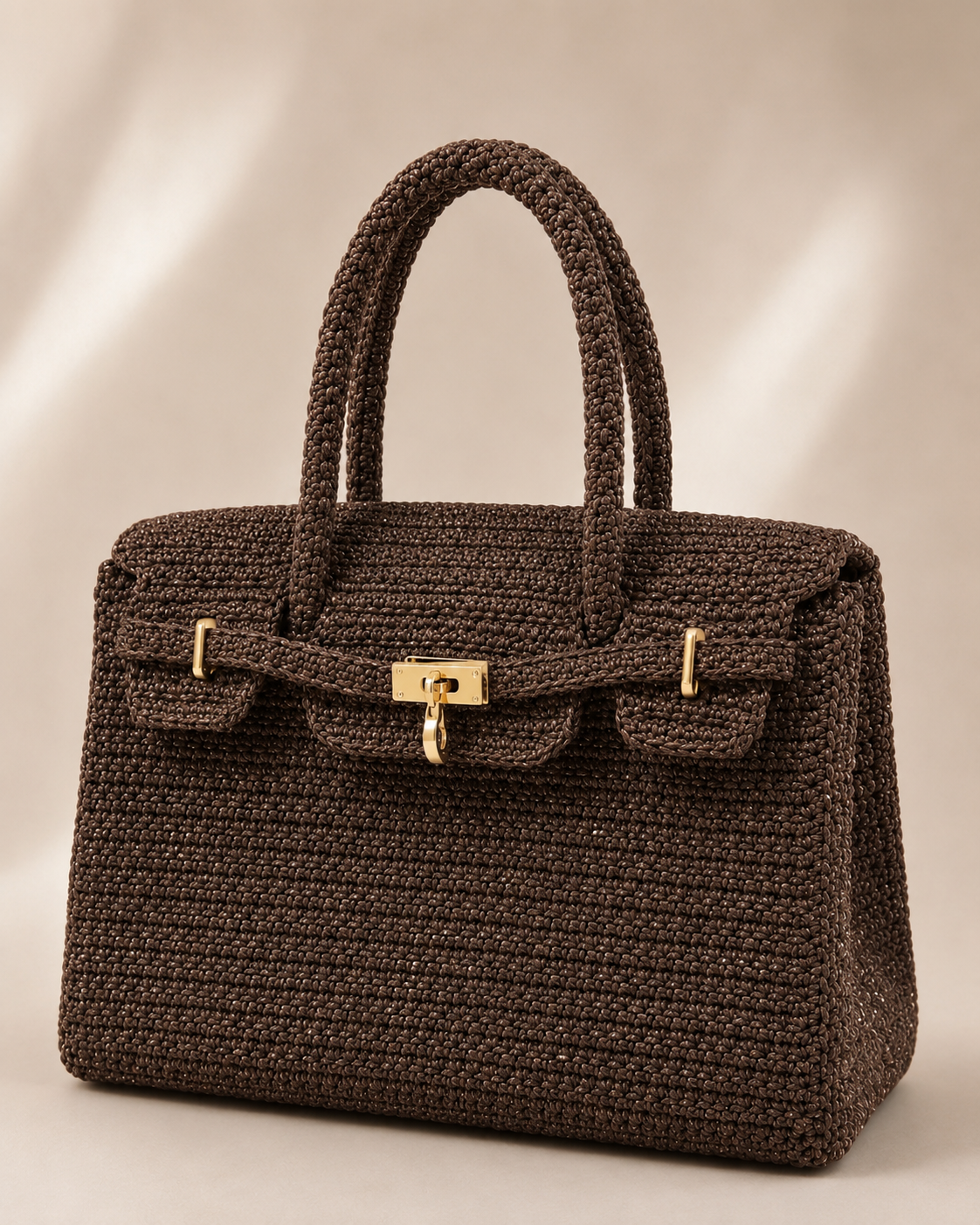 Mali Mirkin’35 Chocolate brown w/glitter🤎