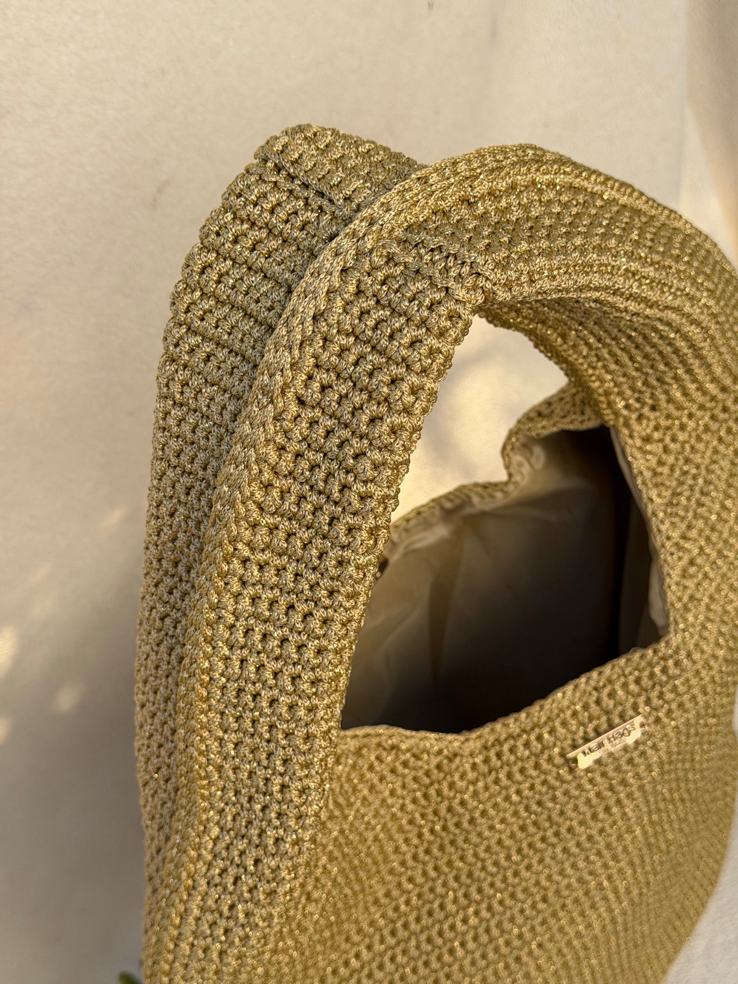 Sahara chunk bag XL Gold