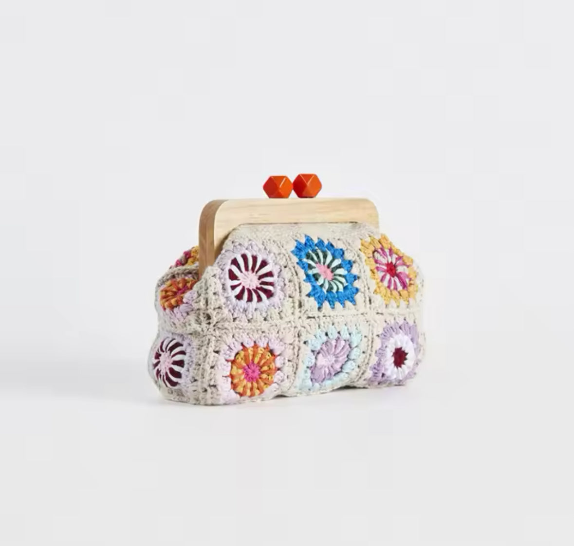 Bella granny square clutch