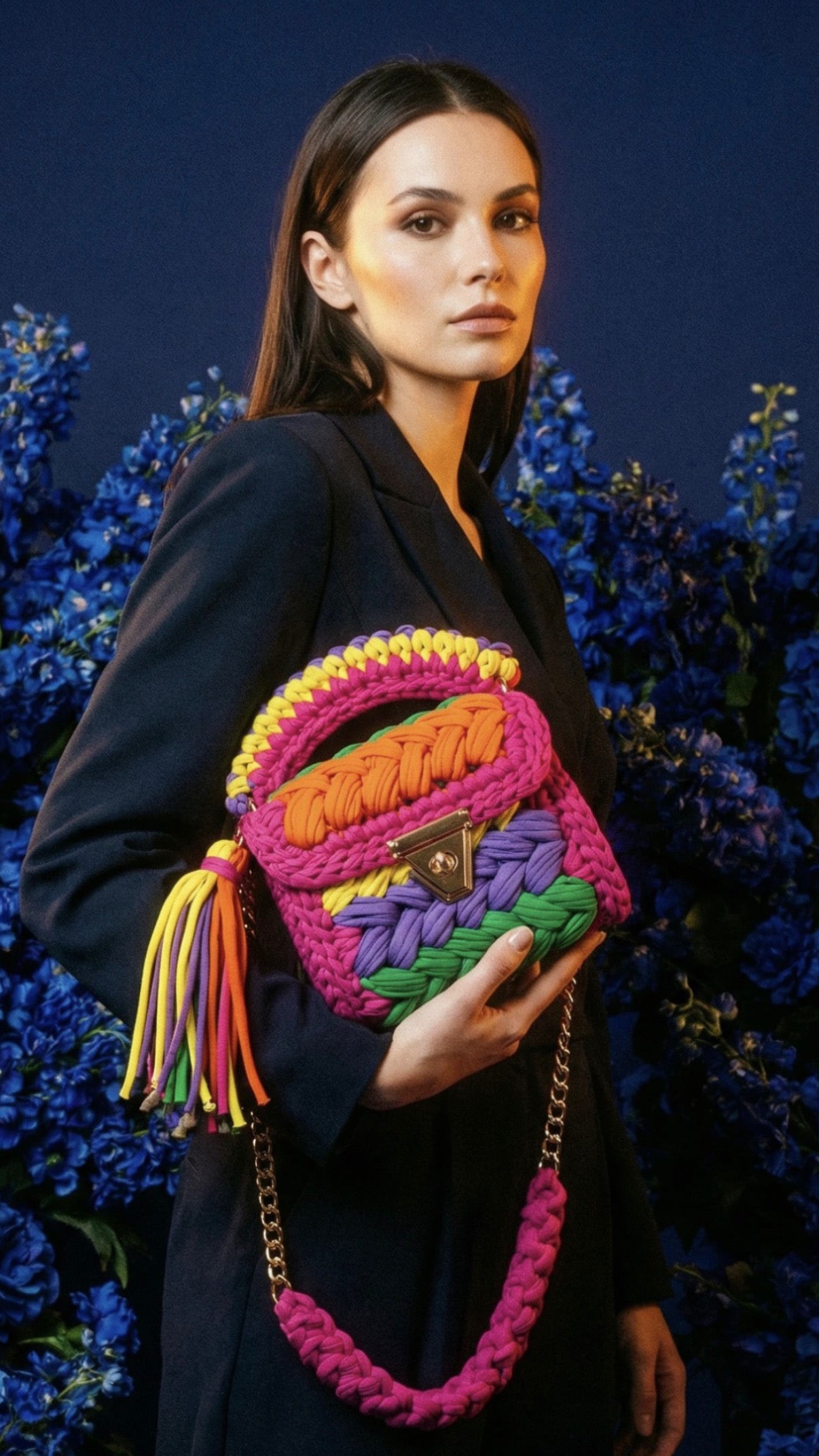 Alice puff bag premium yarn