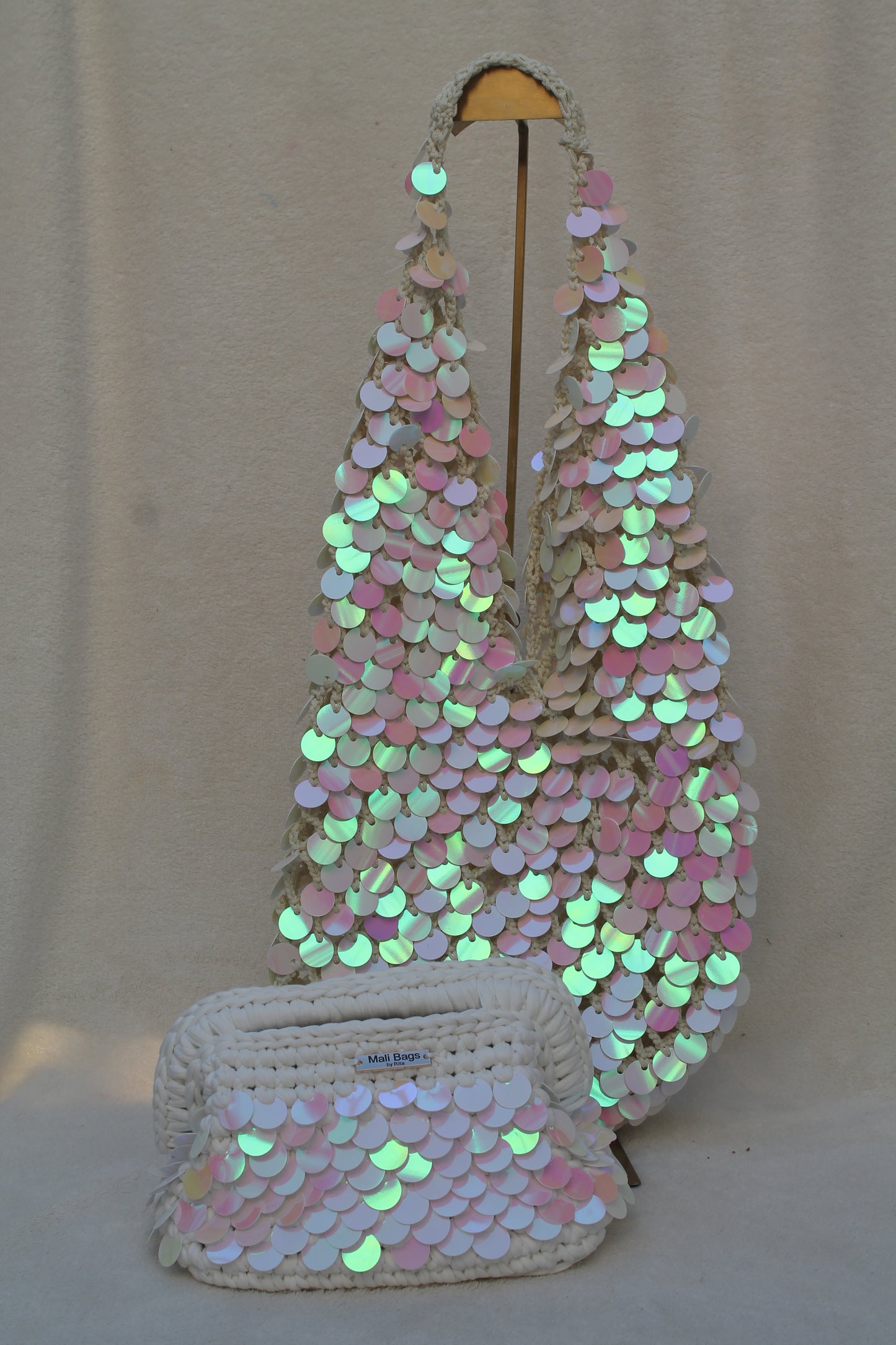 Angel white mermaid bag