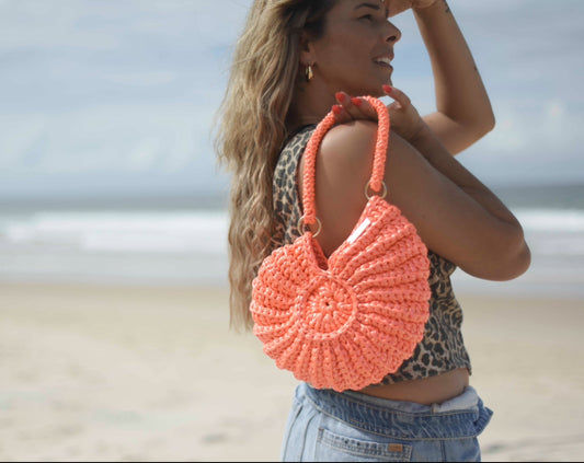 Ariel orange neon premium yarn