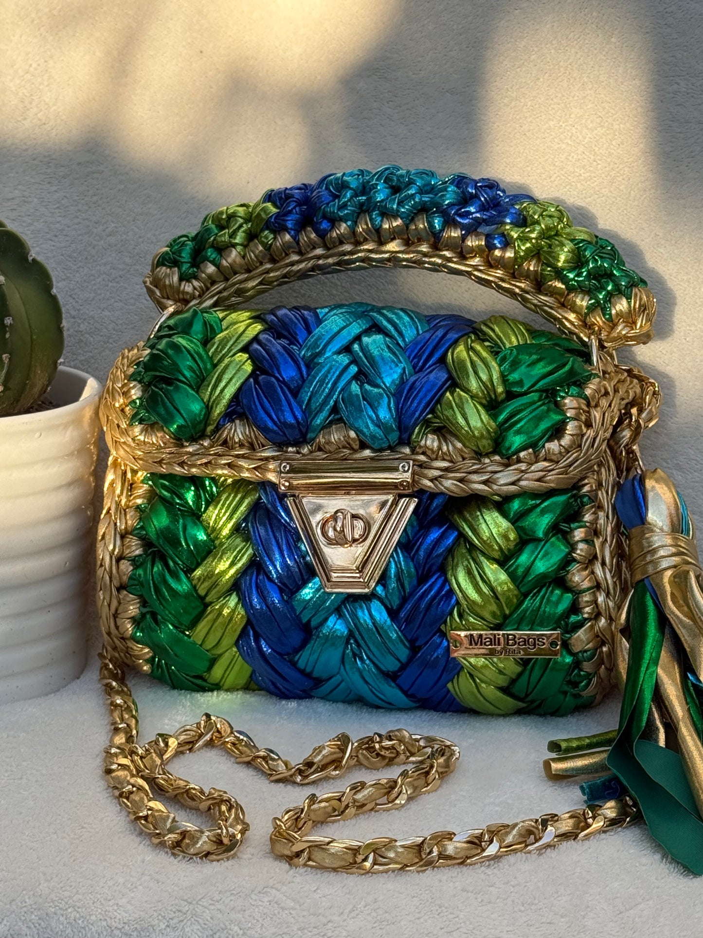 Priscilla greens&blues Premium Yarn