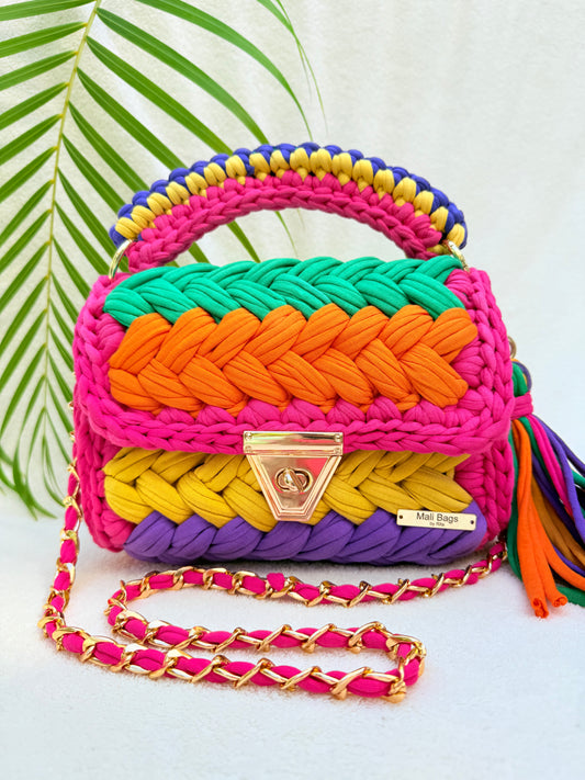 Alice puff bag premium yarn