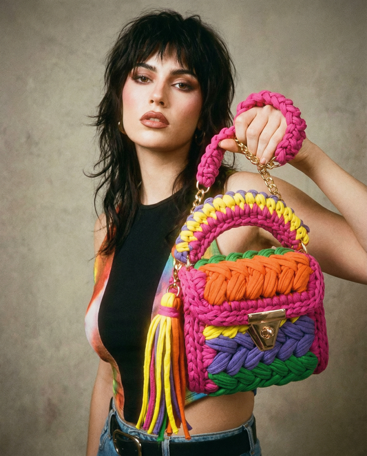 Alice puff bag premium yarn