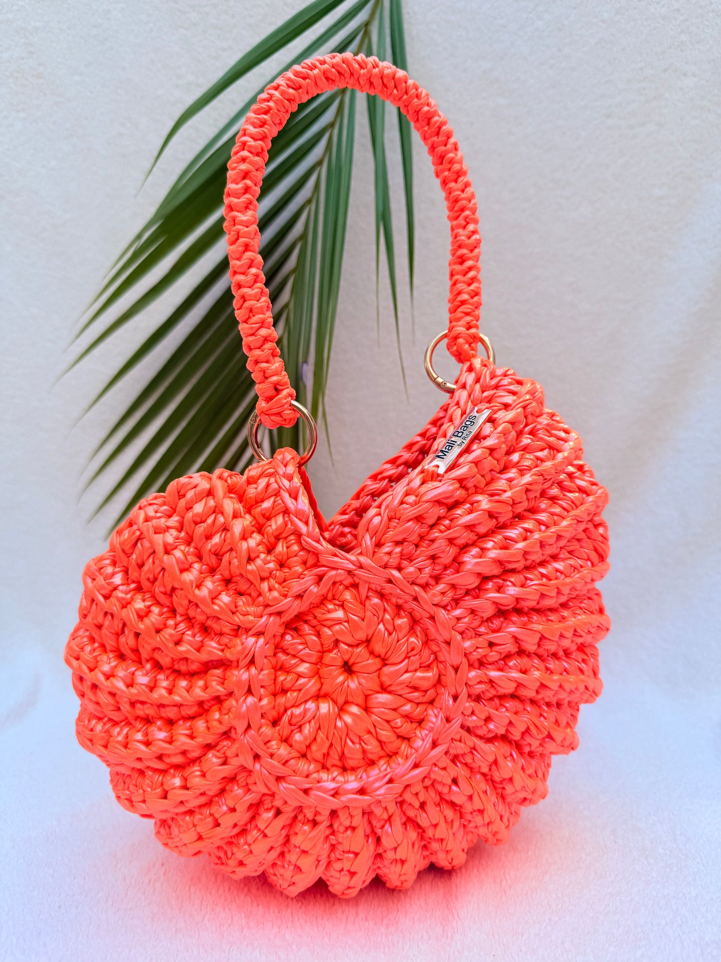 Ariel orange neon premium yarn
