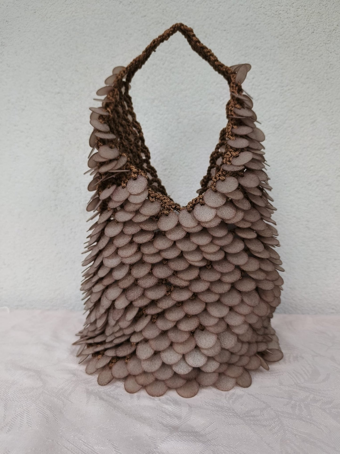 Zara Sequins brown bag {Limited Edition}
